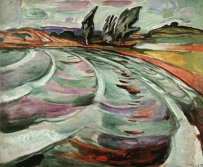 The Wave by Edvard Munch