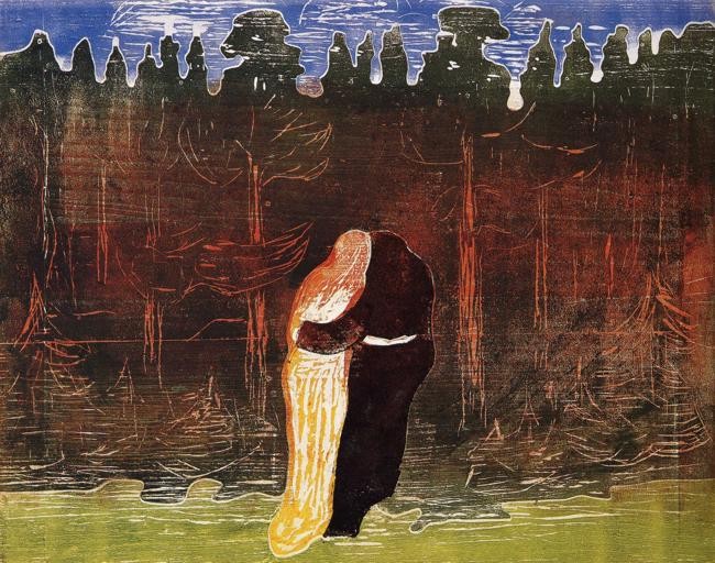 Towards the Forest II by Edvard Munch