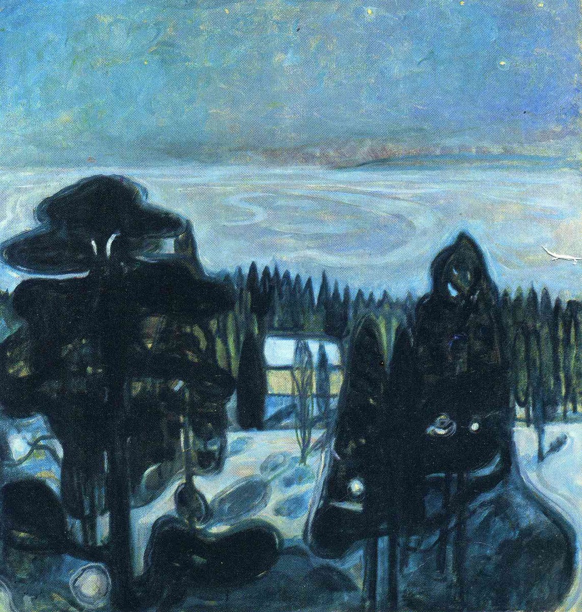 White Night by Edvard Munch