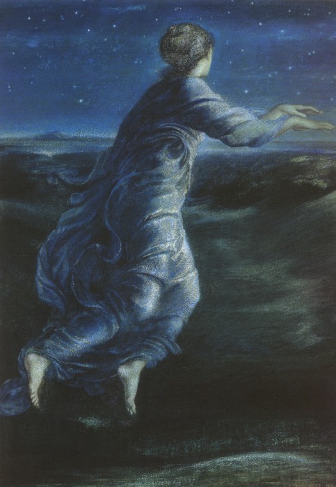 Night by Edward Burne-Jones