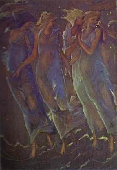 Nymphs of the Stars by Edward Burne-Jones