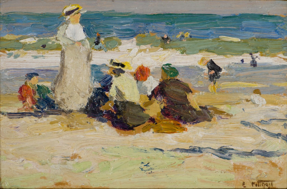 At the Beach by Edward Henry Potthast