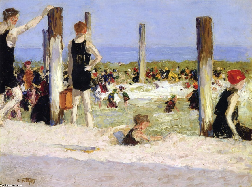 In Dog Days by Edward Henry Potthast