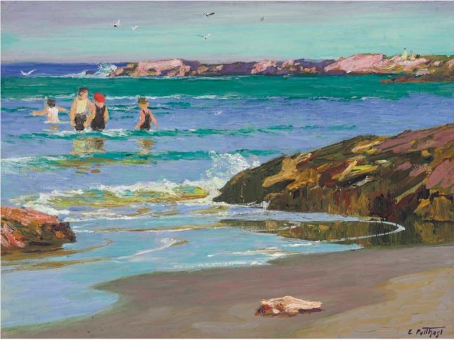 Low Tide by Edward Henry Potthast