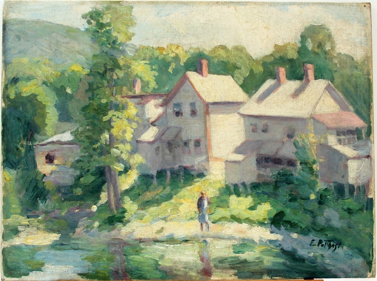 Wading by Edward Henry Potthast