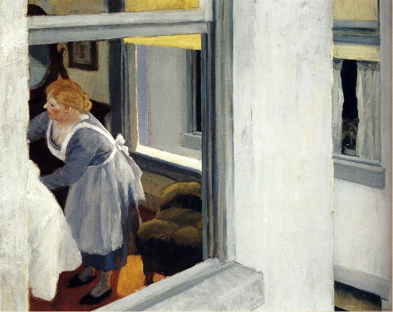 Apartment Houses by Edward Hopper