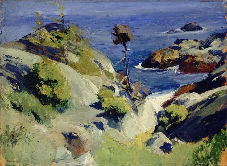 Monhegan Landscape by Edward Hopper