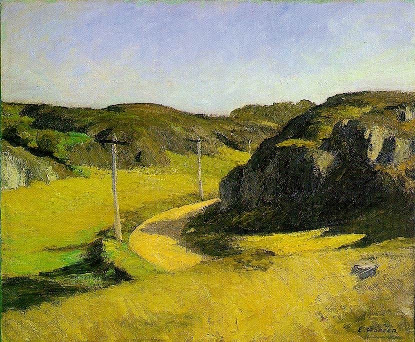 Road in Maine by Edward Hopper