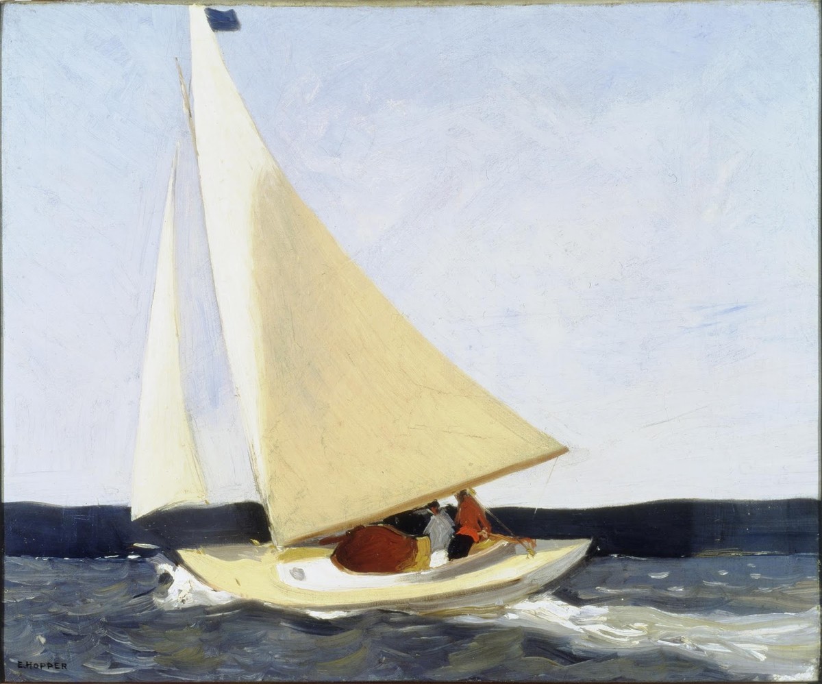 Sailing by Edward Hopper