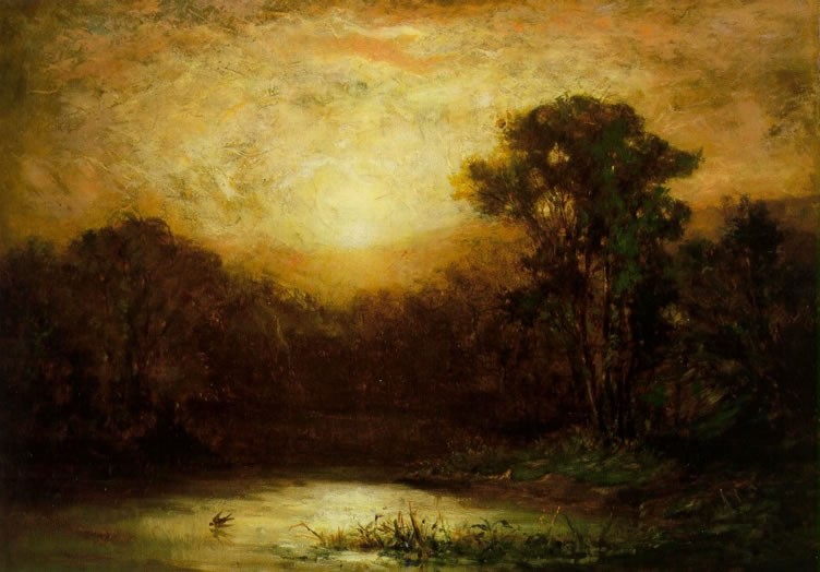 Sunset by Edward Mitchell Bannister