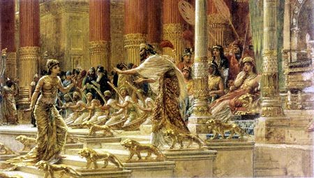 The Queen of Sheba's Visit to King Solomon by Edward Poynter