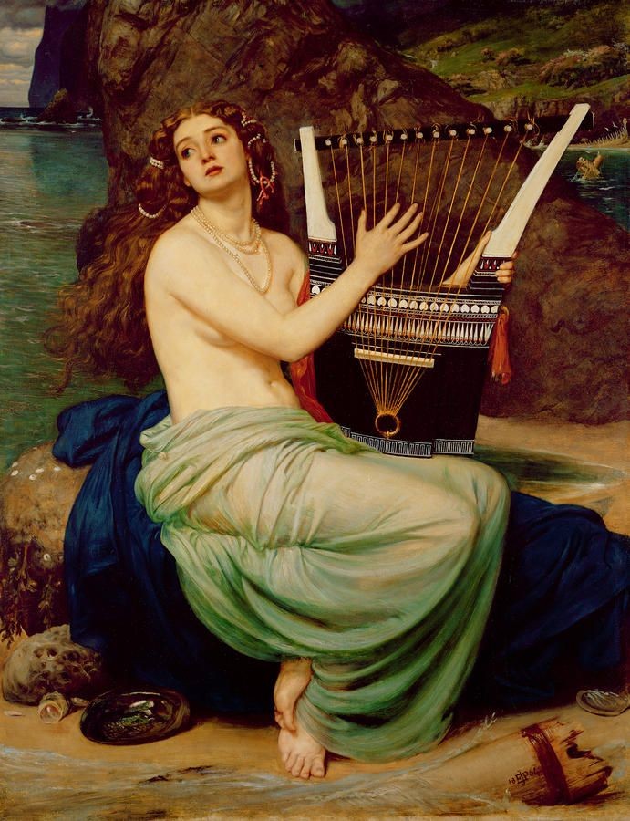 the Siren by Edward Poynter