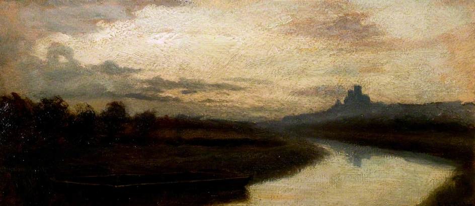 Lincoln Cathedral from the Witham by Edward R. Taylor