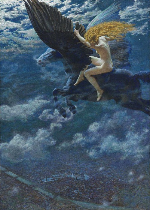 A Witch by Edward Robert Hughes