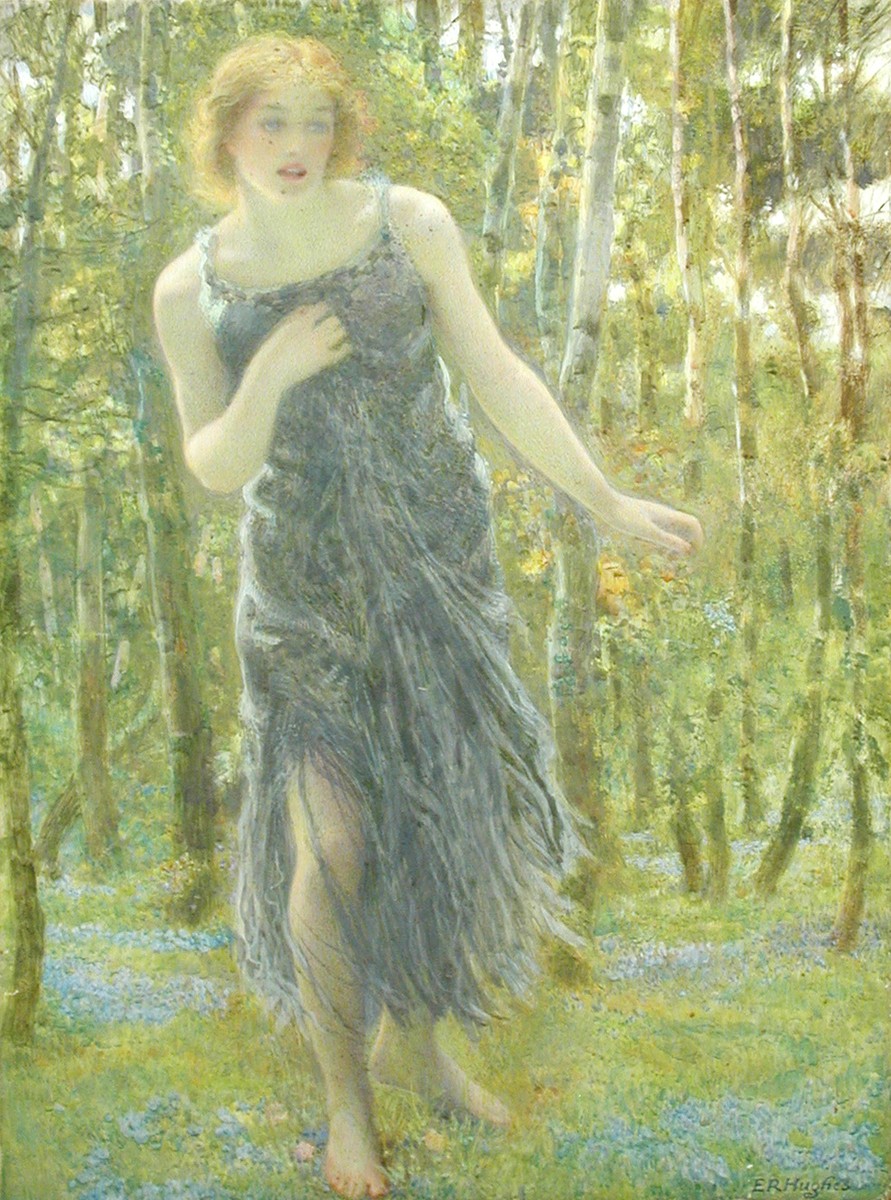 The Nymph Callisto by Edward Robert Hughes