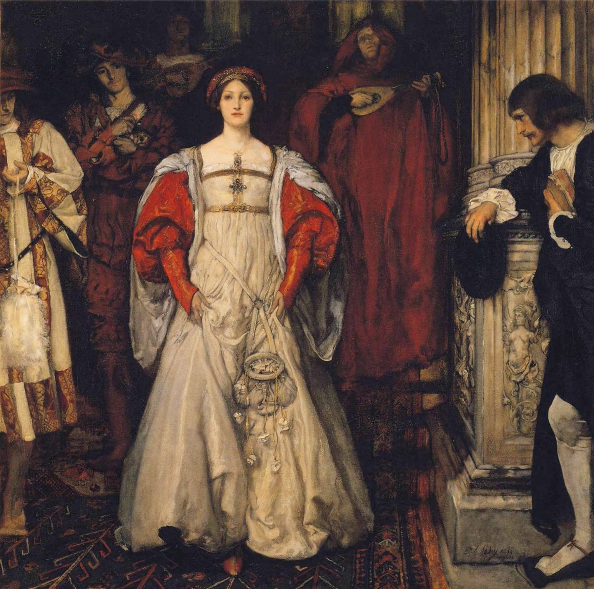 Who is Sylvia? by Edwin Austin Abbey