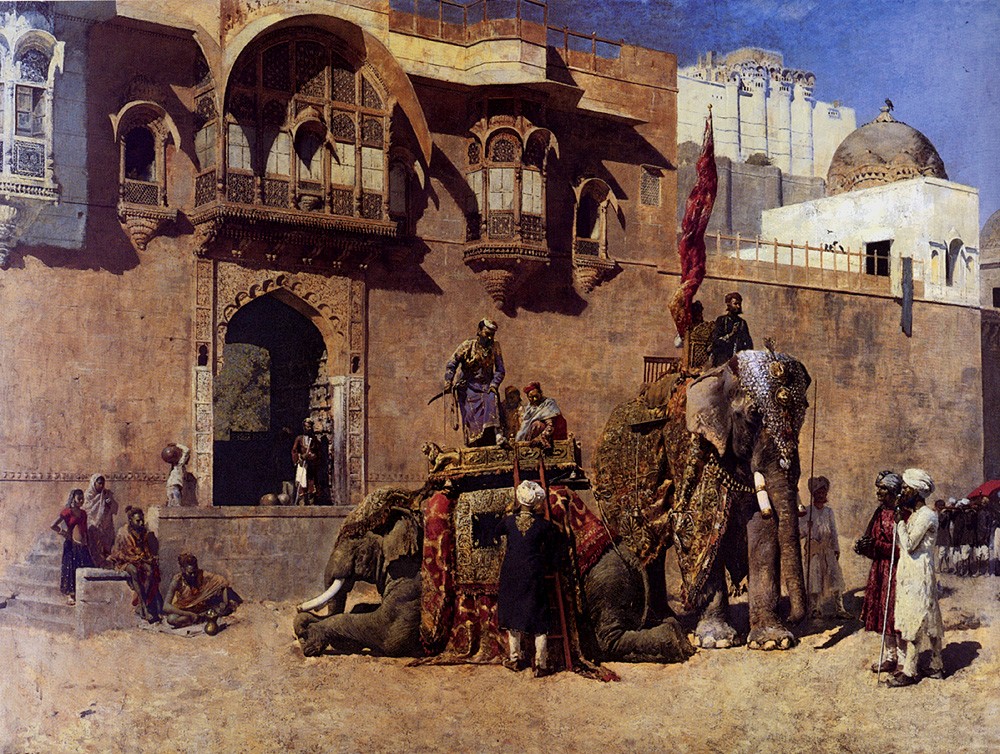 A Rajah Of Jodhpur by Edwin Lord Weeks