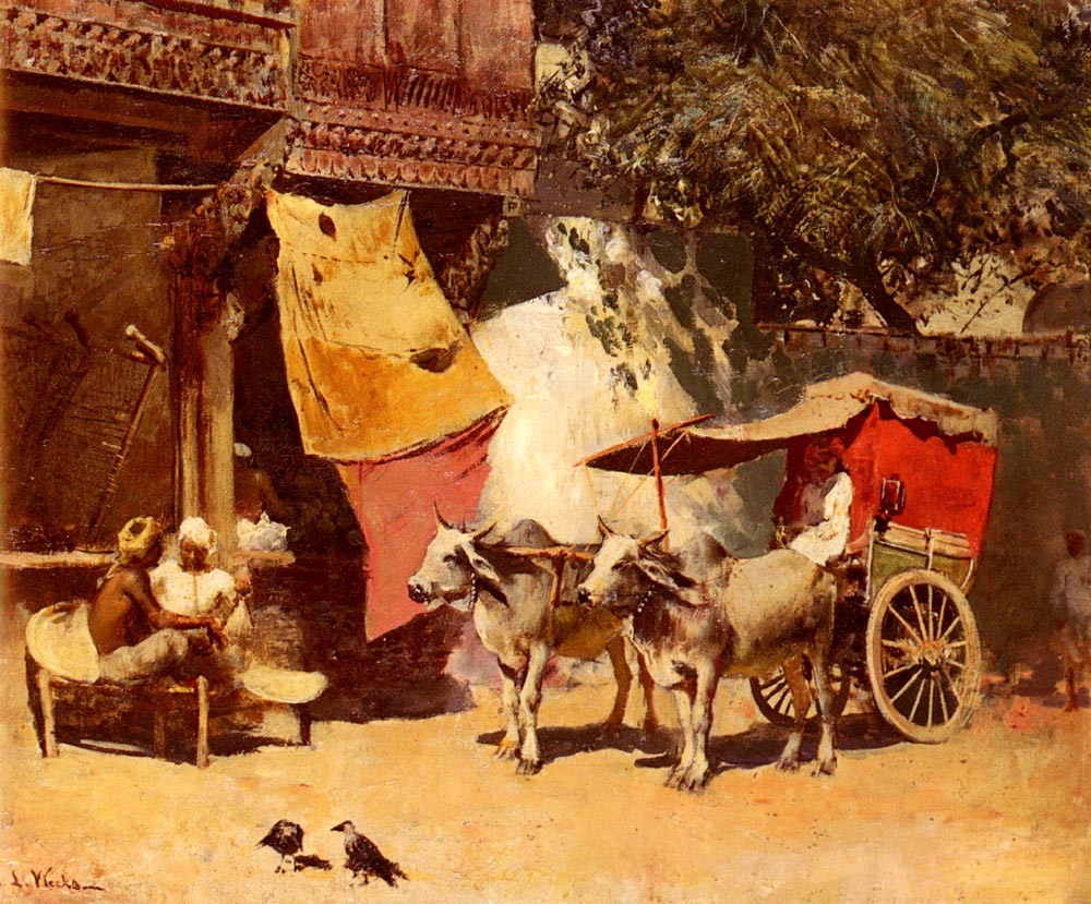 An Indian Gharry by Edwin Lord Weeks