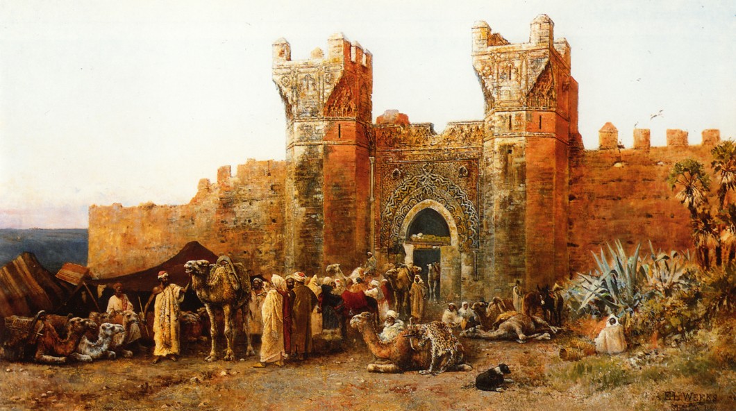 Gate of Shehal, Morocco by Edwin Lord Weeks
