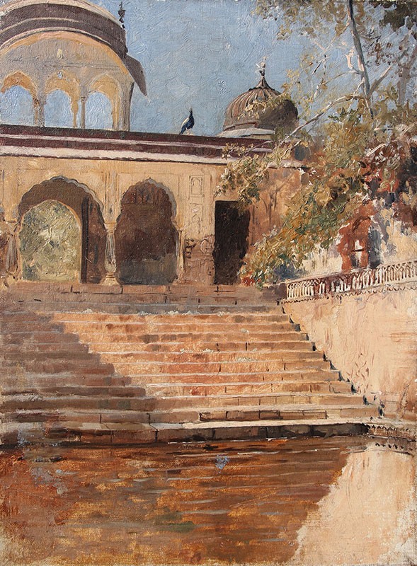 Steps in Sunlight (India) by Edwin Lord Weeks