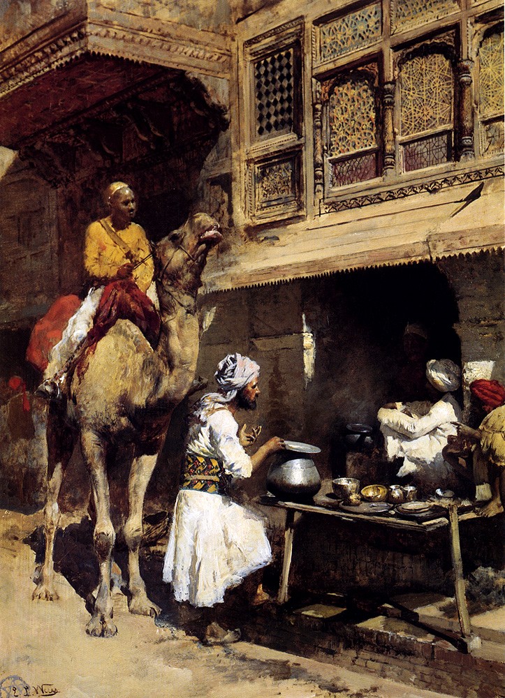 The Metalsmith's Shop by Edwin Lord Weeks