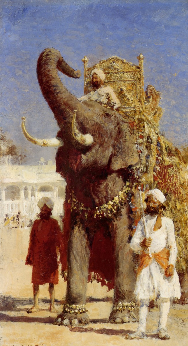 The Rajahs Elephant by Edwin Lord Weeks