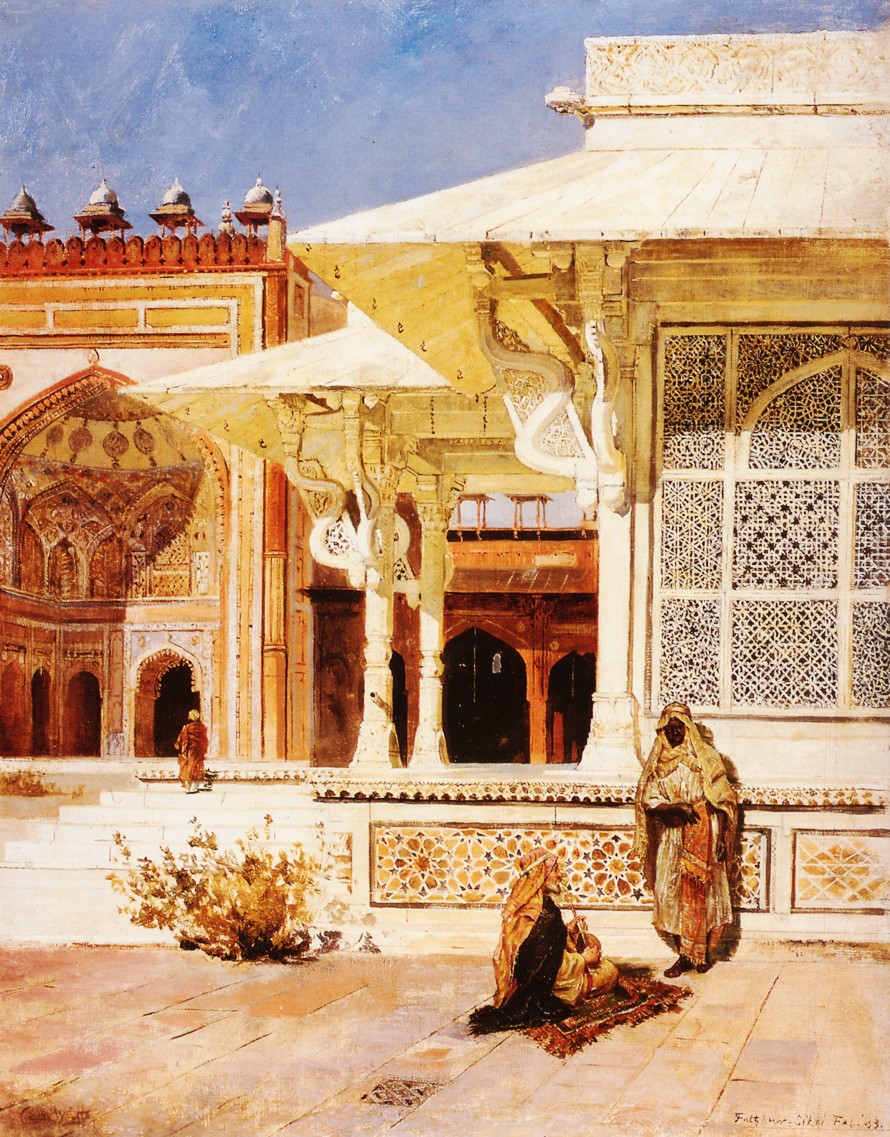 White Marble Tomb at Suittitor, Skiri by Edwin Lord Weeks