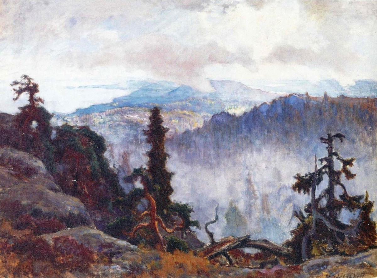 Iltausva Kolilla by Eero Järnefelt