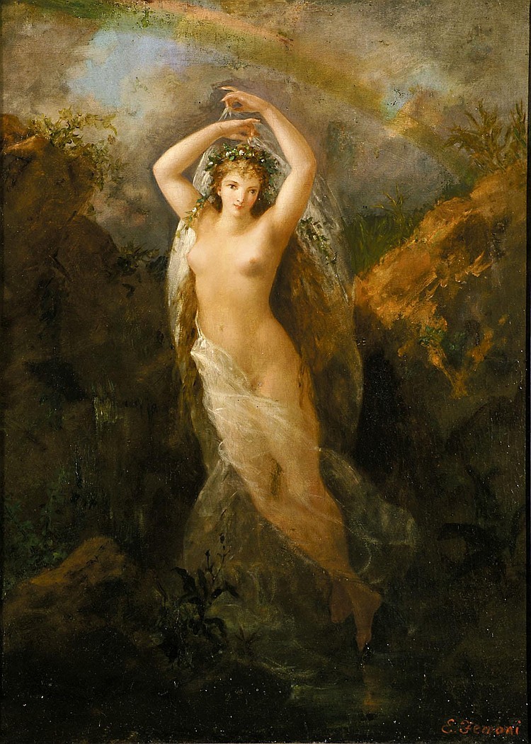 Spring nymph by Egisto Ferroni