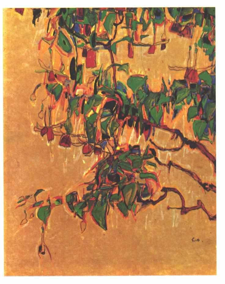 Fuchsia by Egon Schiele
