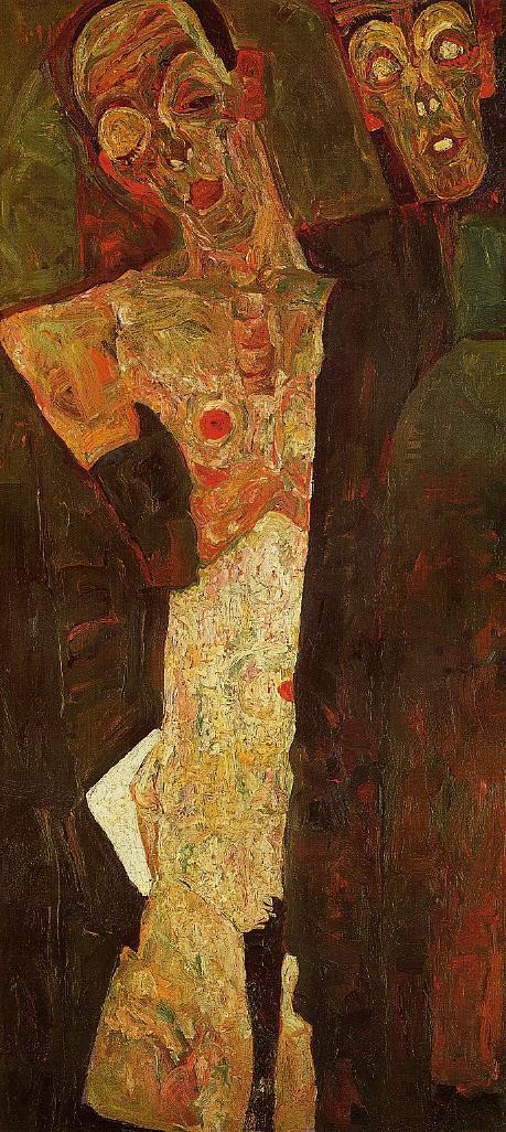 Prophets (Double Self Portrait) by Egon Schiele