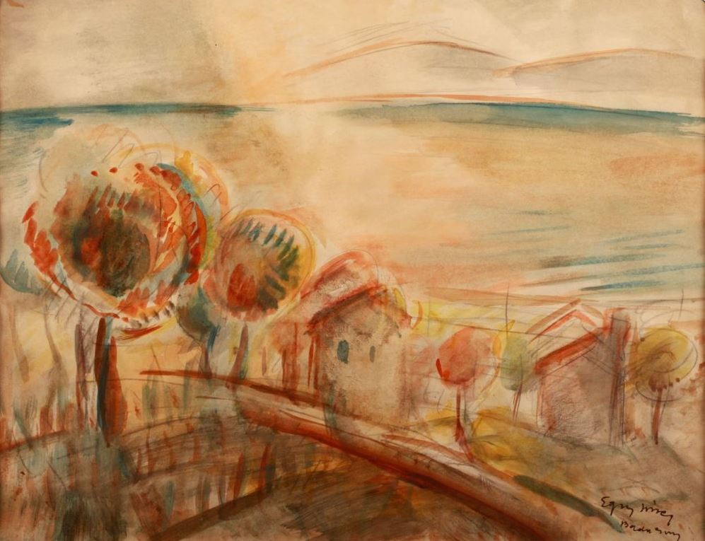 Egrsy József, Badacsonyi Fények, . by Egry József