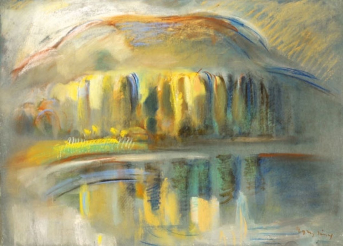 Egry József, Badacsony. . by Egry József
