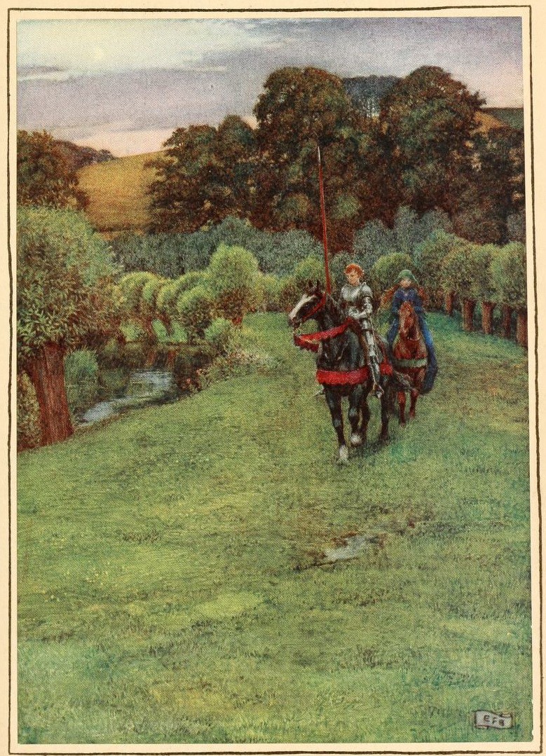 They rose so slowly and they look's so pale by Eleanor Fortescue-Brickdale