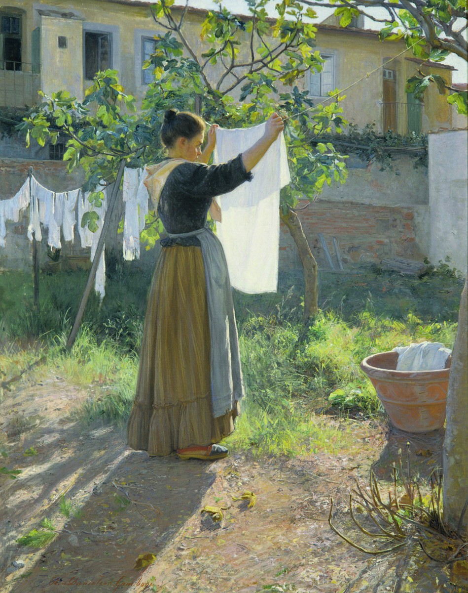 En Solskensdag by Elin Danielson-Gambogi