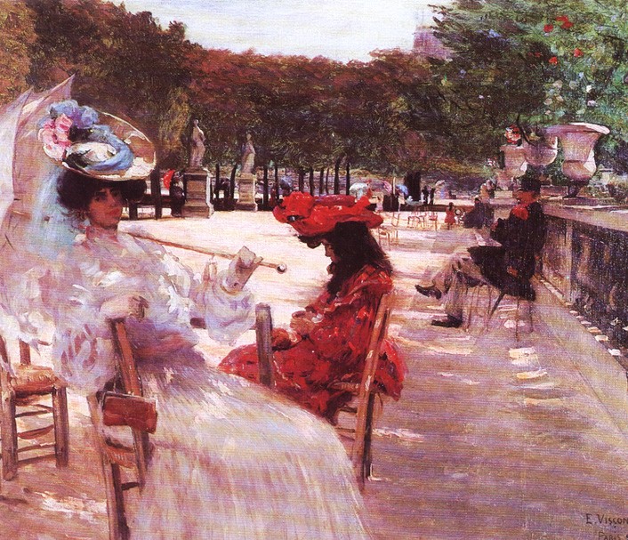 Luxembourg Gardens by Eliseu Visconti
