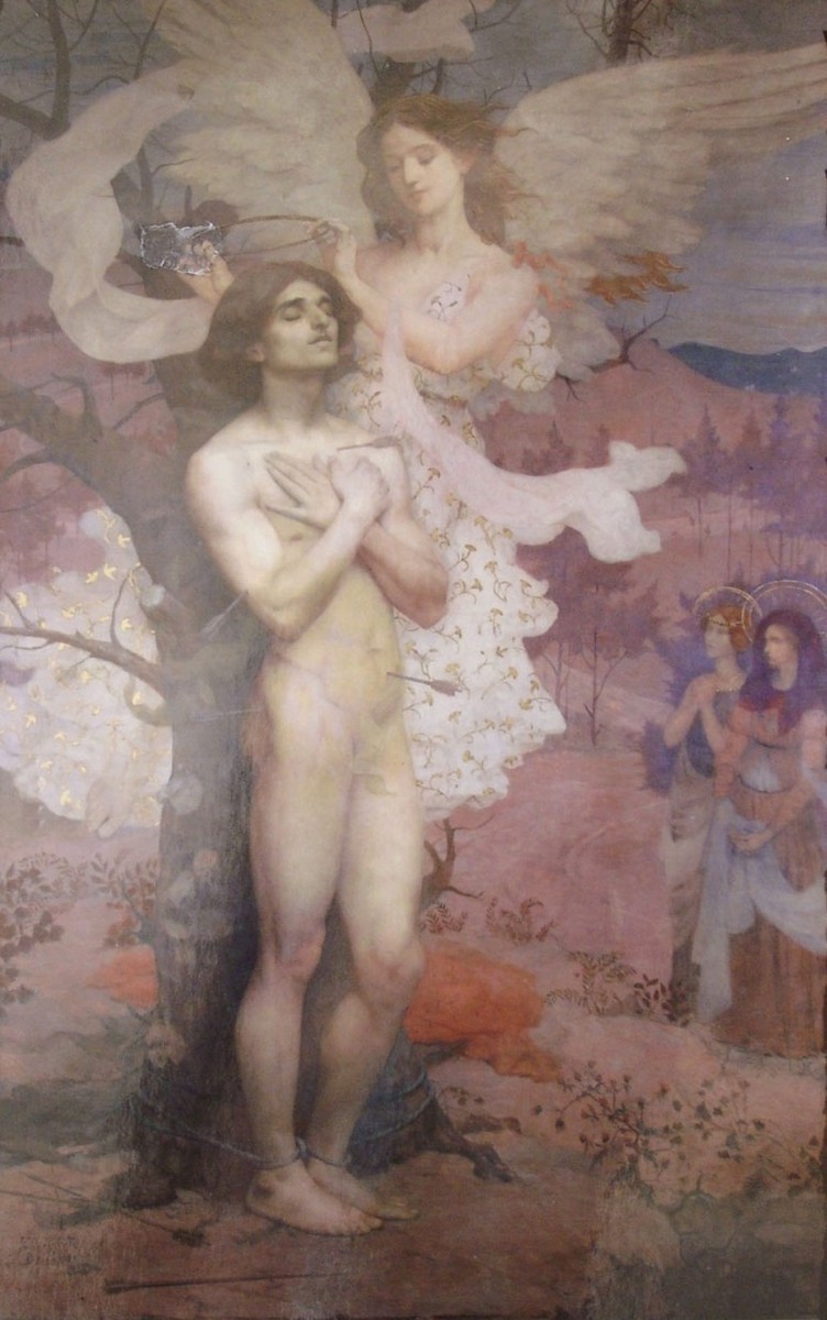 Reward of Saint Sebastian by Eliseu Visconti