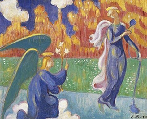 Annunciation by Emile Bernard