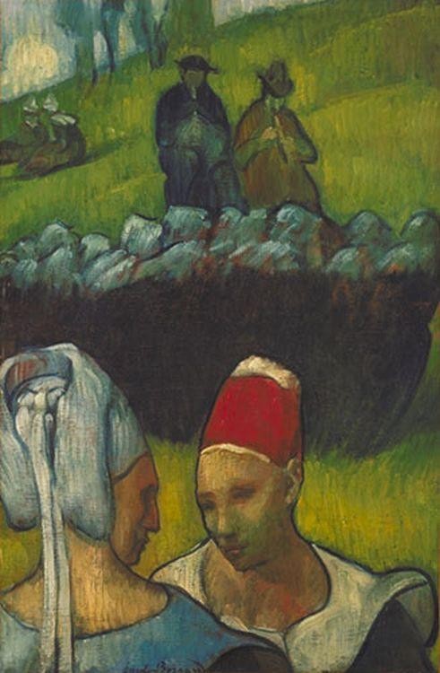 Bretons by Emile Bernard