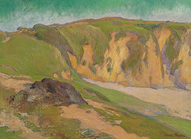 The Cliffs at Le Pouldu by Emile Bernard