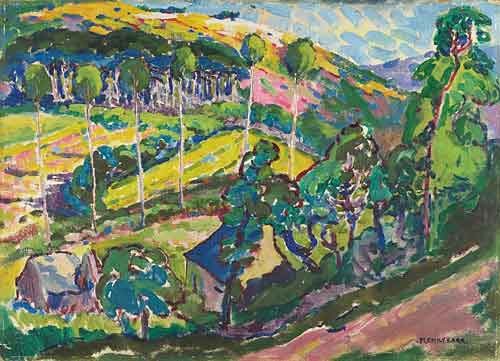 Brittany Landscape by Emily Carr