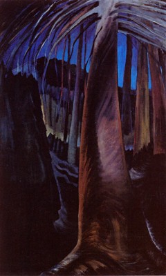 Old Trees at Dusk by Emily Carr
