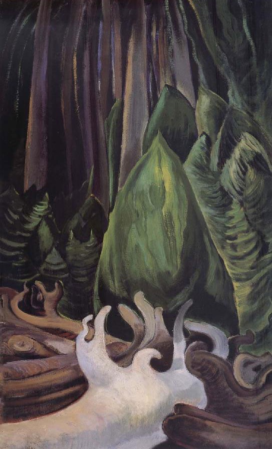 Sea Drift at the edge of the forest by Emily Carr
