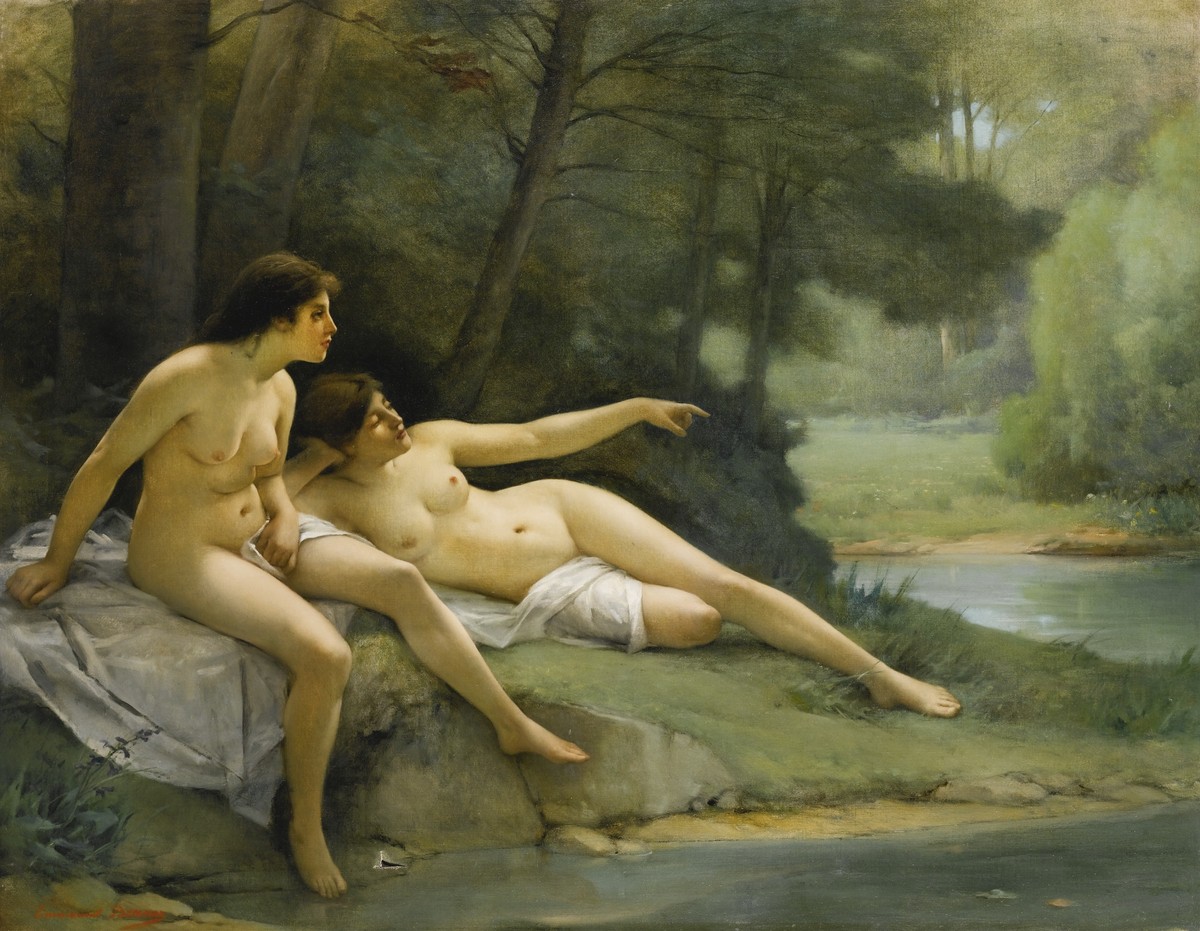 Nudes in the Woods by Emmanuel Benner