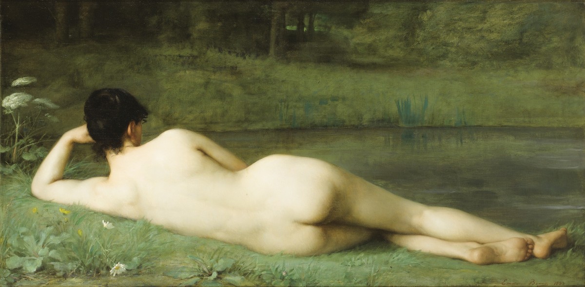 Outstretched nude by Emmanuel Benner