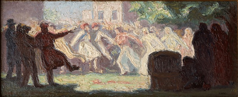 The Carnival in Athens by Emmanuel Zairis