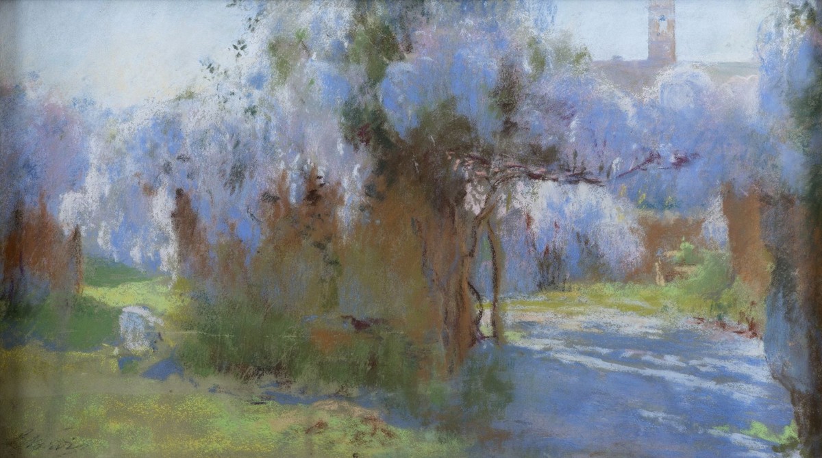 Flowering of wiccans at the Roman forum by Enrico Nardi