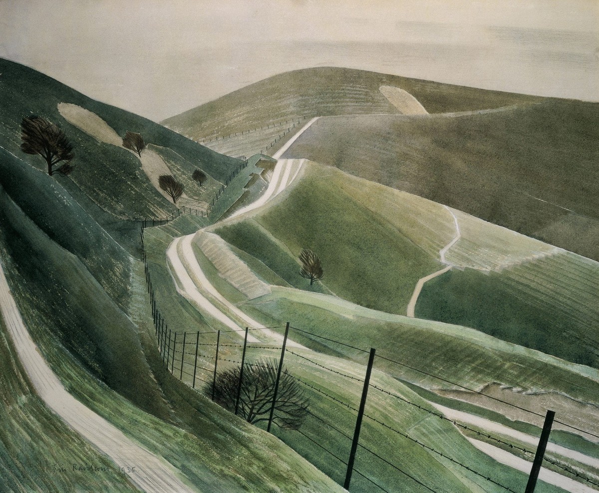 Chalk Paths by Eric Ravilious