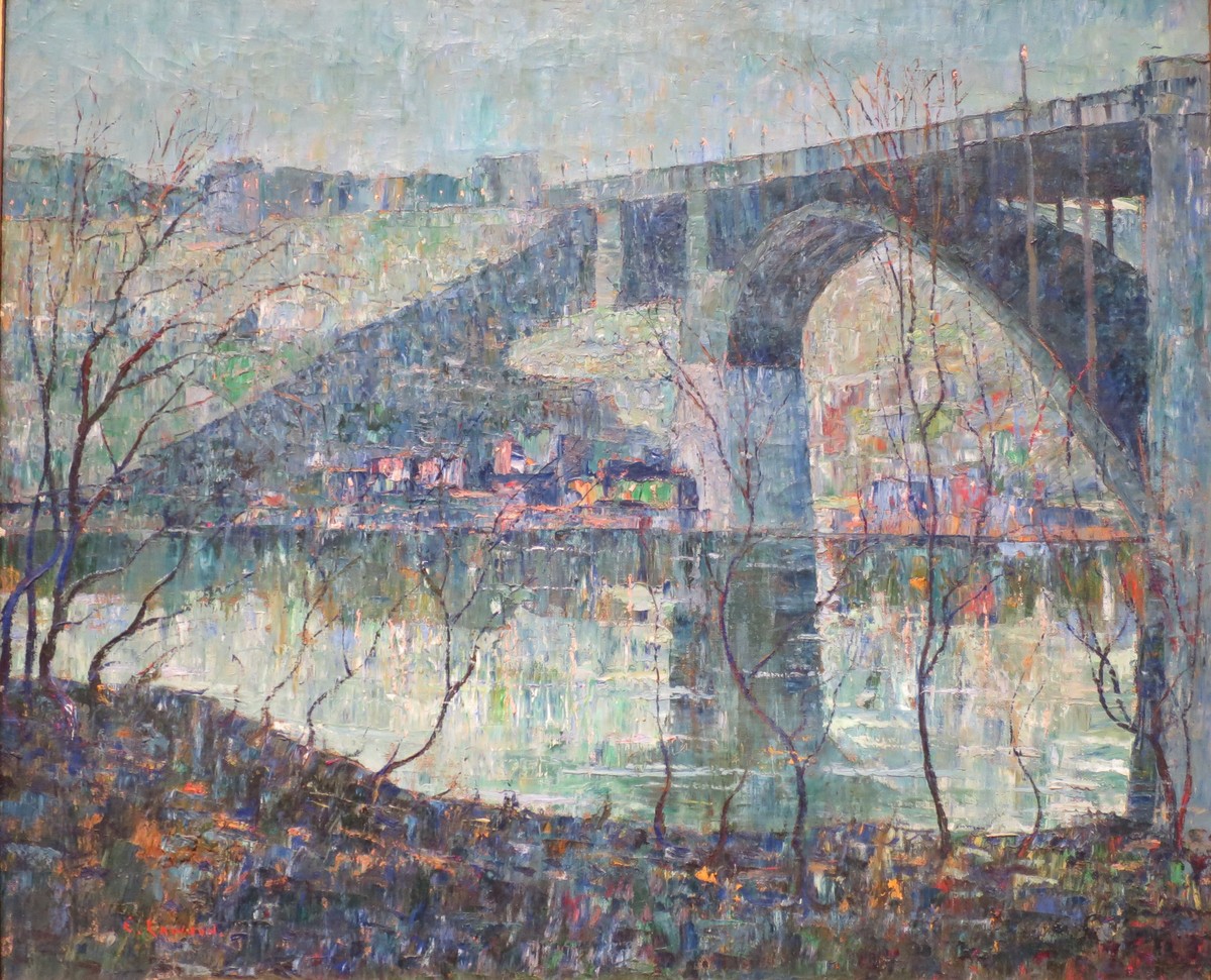 Harlem River by Ernest Lawson