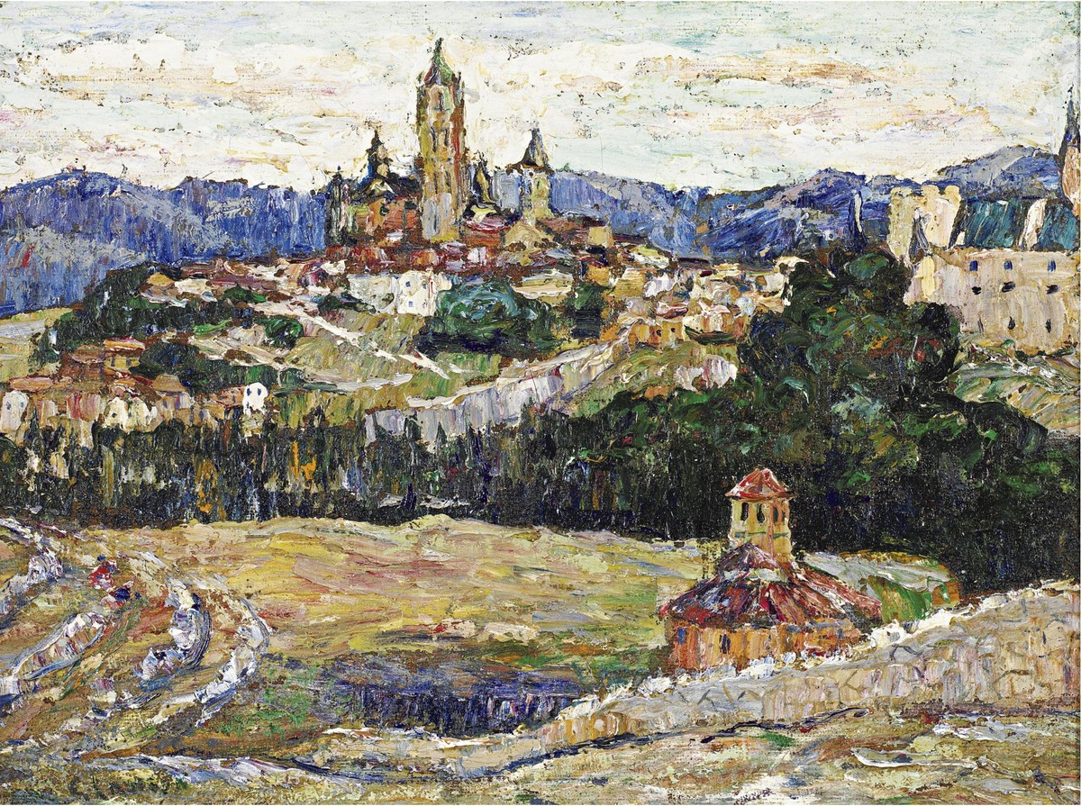 View of Segovia by Ernest Lawson